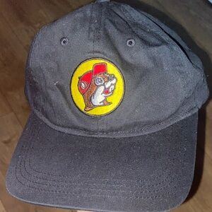 Buc-ee’s Black Cap with Embroidered Logo